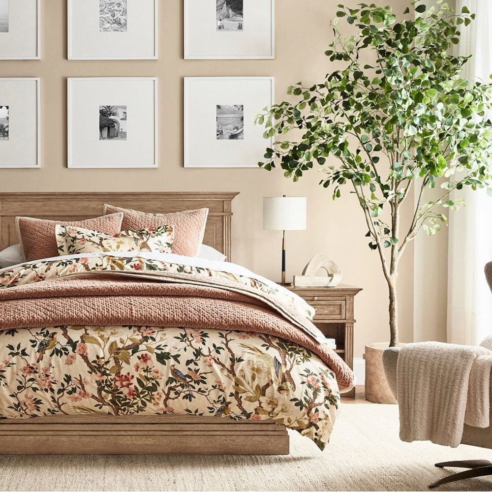 BNWT Pottery Barn Nola songbird duvet cover King/Cal King